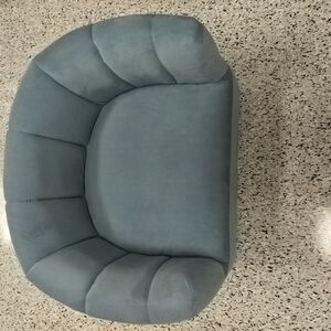 Elegant Blue Home Accent Chair